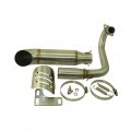 Tc-motor Stainless Steel Up Side Short High Exhaust Pipe Muffler For Honda Monkey Bike Z50 Mini Trail Motor