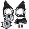 Fog Lights Replacement For 2015 2017 Toyota Yaris Hatchback Driving Light Assembly With H11 Halogen Bulbs Switch And Wiring Kit