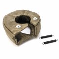 Titanium Turbo Blanket For T4 Gt Turbos Heat Shield With Locking Springs 