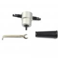 Polarlander Car Audio Conversion Tool Drill Substation Punching Plastic Plate Aluminum Iron Metal Cutter With Allen Wrench 