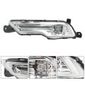 Left Fog Light Replacement For Fusion 2017 2018 And Explorer 2019 Clear Lens Chrome Housing Fits Hs73-15a254-db Hs73-15a255-db
