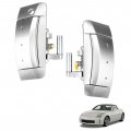 2 Pcs Chrome Exterior Door Handle Replacement For 2003-2009 350z 80606-cd01e 80606-cd01d 