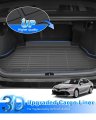 Cartist Cargo Mat For Toyota Camry 2018-2022 2023 2024 Fwd Not Hybrid Or Awd Trunk Liner Tpe All Weather Anti-slip Odorless
