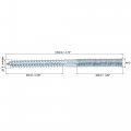 Uxcell M10x50mm Hanger Bolts Double Head Dowel Screw 120mm Length 10pcs
