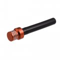 X Autohaux 6pcs Universal Gas Fuel Tank Cap Cover Air Vent Hose Tube Breather One Way Valve For Atv Dirt Bike Motorbike Orange