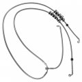 Caltric Front Flexible Hose Compatible With Can-am Maverick X3 Max Rr 2020 2021 2022 2023