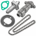 Caltric Camshaft With Adjustor And Chain Kit Compatible Honda Fourtrax 300 Trx300fw 4x4 1991-2000