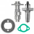 Caltric Camshaft With Adjustor And Chain Kit Compatible Honda Fourtrax 300 Trx300fw 4x4 1991-2000