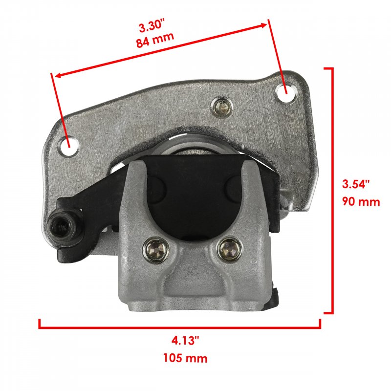 Caltric Front Right Brake Caliper With Pad For Suzuki King Quad 750 Lt-a750x 4x4 2008-2018