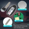 Kr5s180144014 433mhz Replacement Keyless Entry Remote Smart Key Fob For Nissan Murano Pathfinder 16-18 285e3-5aa3d 4a Chip