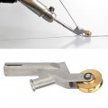 Heat Gun Nozzle Tips Floor Welding Round Mouth With Wheel Pvcing Accessory Floor