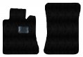 Front Carpet Floor Mats For Mercedes Benz 600sl 1993 Custom Fit Black With Driver Heel Pad 