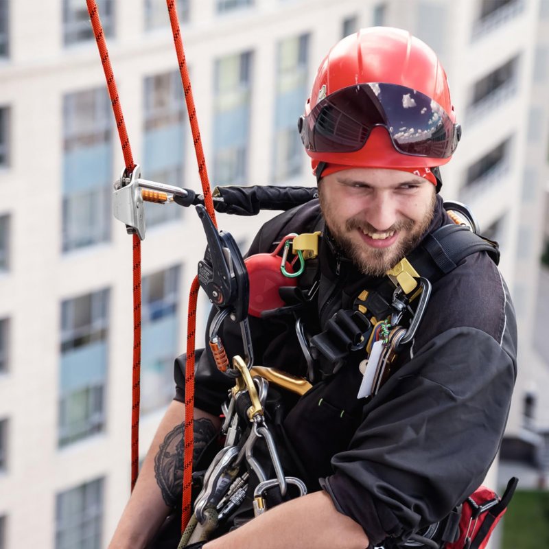 Climbing Safety Lanyard Adjustable Positioning Fall Protective Rope And Professional Belt For High Altitude Tree Engineering