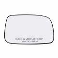 Passenger Right Side Mirror Glass Assembly With Plastic Back Plate Heated Compatible 2007-2012 Toyota Camry