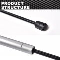 Silver Rear Window Glass Gas Hood Struts 2pcs For 2002-2008 Gmc Envoy Trailblazer Shock Lift Supports