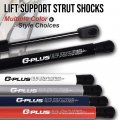 Silver Rear Window Glass Gas Hood Struts 2pcs For 2002-2008 Gmc Envoy Trailblazer Shock Lift Supports