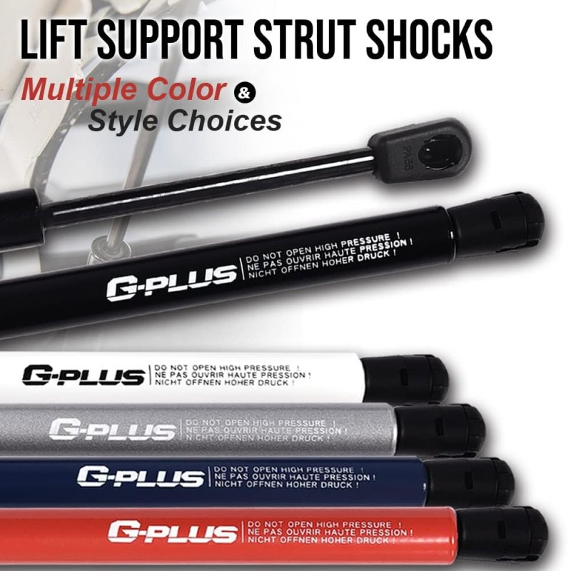 Silver Rear Window Glass Gas Hood Struts 2pcs For 2002-2008 Gmc Envoy Trailblazer Shock Lift Supports