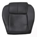 Front Driver Or Passenger Bottom Replacement Leather Seat Cover Perforated Black For Jeep Commander 2006 2007 2008 2009 2010 