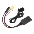 1 Set Car Bluetooth Wireless Adapter Audio Radio Music Interface Aux Cable With Microphone For Alfa Romeo 159 2015 Fiat 500