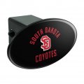 South Dakota Coyote Oval Tow Trailer Hitch Cover Plug Insert