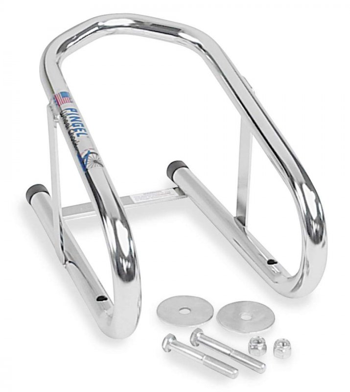 Pingel Permanent Mount Wheel Chock Fits Tire Widths From 5-3 4in To 6-1 2in Wc65h