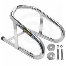 Pingel Permanent Mount Wheel Chock Fits Tire Widths From 5-3 4in To 6-1 2in Wc65h