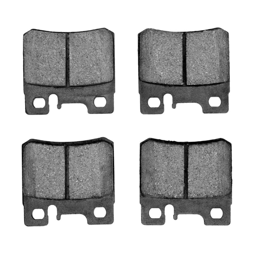Disc Brake Pads For Mercedes Benz Slk230 1998 1999000 Low Metallic Friction Material Front Position 2 30 Inner Height 2 43 In