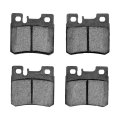 Disc Brake Pads For Mercedes Benz Slk230 1998 1999000 Low Metallic Friction Material Front Position 2 30 Inner Height 2 43 In