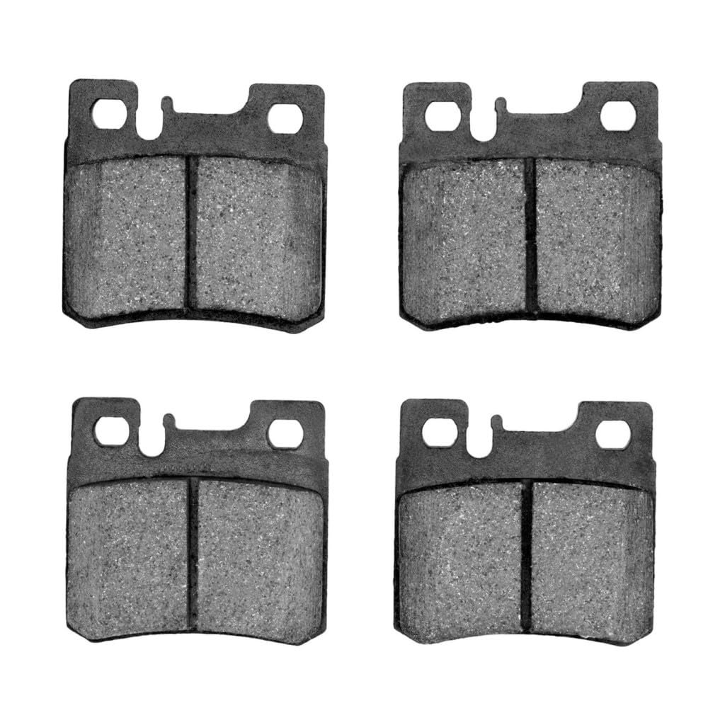 Disc Brake Pads For Mercedes Benz Slk230 1998 1999000 Low Metallic Friction Material Front Position 2 30 Inner Height 2 43 In