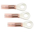 Heat Shrink Terminal Red 22 To 18 Ga Gauge 1 4 In Stud Size Alx-pau-si-hp1410-cla1 Standard Style Plastic Ring 