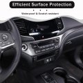 Hirufait Center Console Air Conditioning Mode Button Frame Trim For Honda Pilot 2016-2022 Ridgeline 2017-2023 Passport