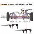 X Autohaux 8pcs Front Lower Ball Joints Sway Bar Links Tie Rods Suspension Kit For Subaru Forester Impreza Es3712 K9513 K750041