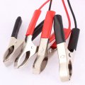 Uxcell 5ft Black Red Alligator Clip Battery Clamp Test Lead Cable Wire