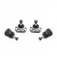 Partsw 4 Pc Suspension Kit 2 Front Upper Lower Ball Joints For Rwd Models 