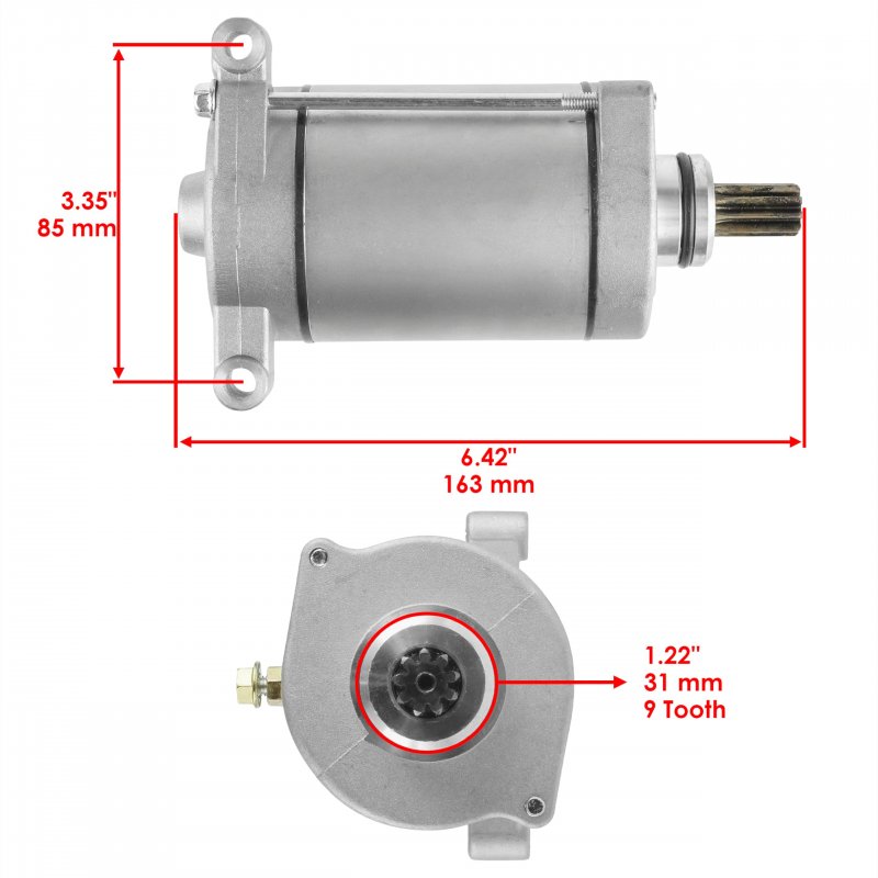 Caltric Starter And Relay Solenoid For Yamaha Rhino 450 Yxr450 2006
