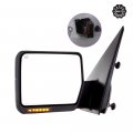Aintier Towing Mirror Compatible With 2004 2005 2006 Ford For F150 Pickup Truck Tow Manual Adjusted No Heated Turn Signal Black
