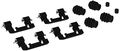 Carlson H5826q Front Disc Brake Hardware Kit 