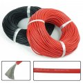 20m Lot Heatproof Soft Silicone Wire Cable 10 Meter Red Black 12awg 14awg 16awg 22awg 24awg For Rc Model Battery Part Size 24