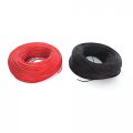 20m Lot Heatproof Soft Silicone Wire Cable 10 Meter Red Black 12awg 14awg 16awg 22awg 24awg For Rc Model Battery Part Size 24