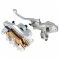 Labwork Front Master Cylinder Lever And Brake Caliper Pad Replacement For Honda Cr125r 250r Crf250x 450x