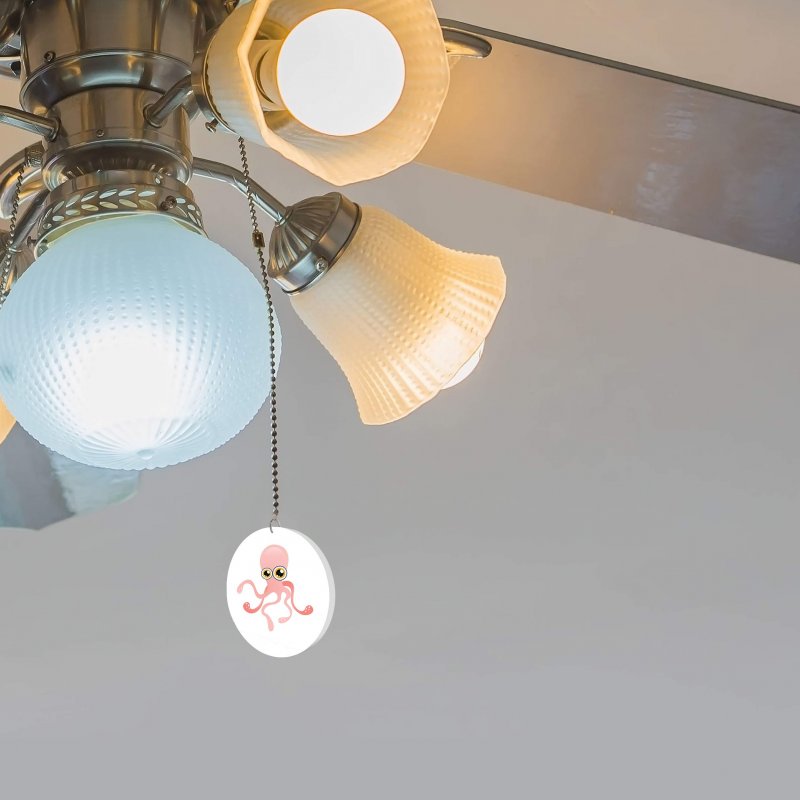 Gotham Decor Octopus Peeper Fan Light Pull