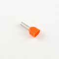 12 Ga Two Wire Orange Insulated Ferrules 0 47 Pin Lg Pack Of 100 