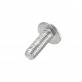 Uxcell Flanged Button Head Socket Cap Screws M5 14mm Hex Drive 304 Stainless Steel Fasteners Bolts Fully Threaded Machine Screw