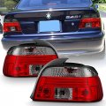 Acanii For 1997-2000 Bmw E39 5-series Sedan Red Smoked Tail Lights Brake Lamps Assembly Driver Passsenger Side 98 99