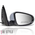 Auto Dynasty Vw1321134 Factory Style Passenger Right Side Mirror Manual Folding Power Adjust Heated Glass Turn Signal Puddle