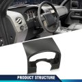 Instrument Cluster Dash Bezel Trim Ford F150 2004-2008 Fit For Lariat Models Black