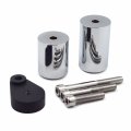 Chrome Frame Sliders Crash Protectors For 2007 2008 Ninja Zx6r Zx6 R Mt219 033a