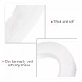 Uxcell Weather Stripping Brush 26ft L X 0 35 W 6 H Self-adhesive Seal Weatherstrip Sweep White For Door Window