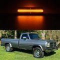 Nslumo Led Front Side Marker Lights Replacement For 1981-1993 Do Dge Ram D150 D250 D350 W250 Pickup Ramcharger Smoke Lens Amber