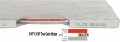 Universal Ultra-lite Auto Customizing 2-color Dual Pinstripe 36 X50 1a Stripe 1 16 Gap Then 1 16a 235-red Silver Metalliversal